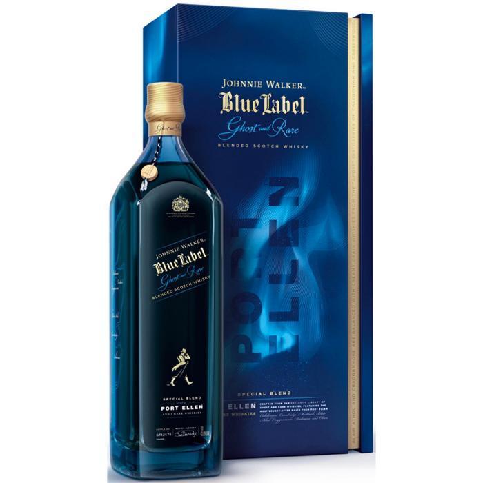 Johnnie Walker Blue Label Ghost and Rare Port Ellen Scotch Johnnie Walker