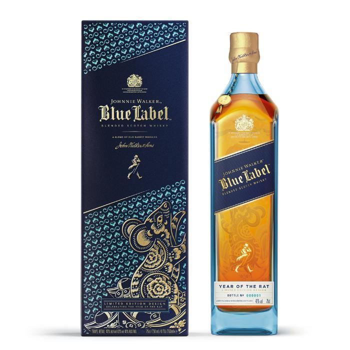 Johnnie Walker Blue Label Year Of The Rat Scotch Johnnie Walker   