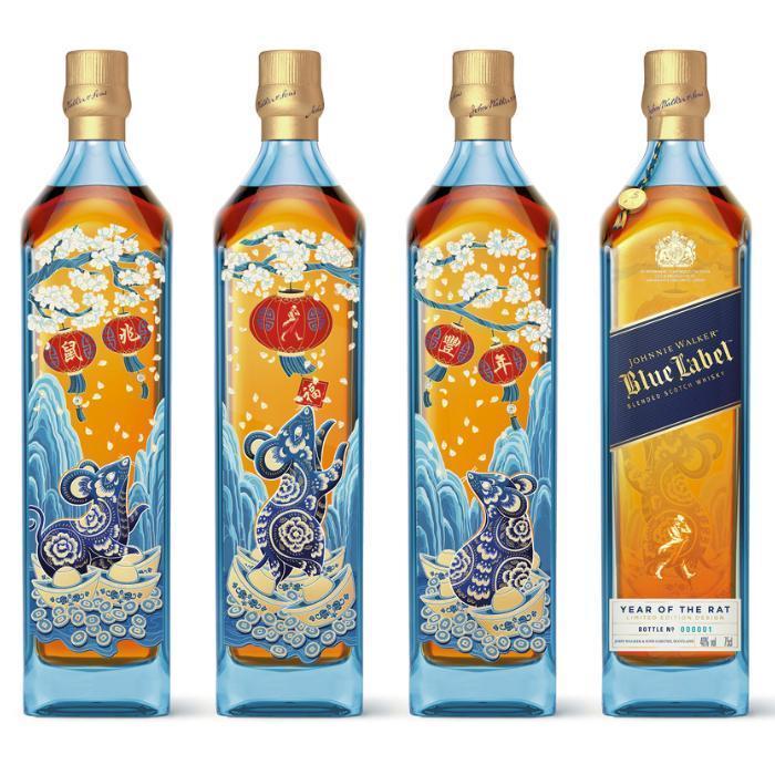 Johnnie Walker Blue Label Year Of The Rat Scotch Johnnie Walker   