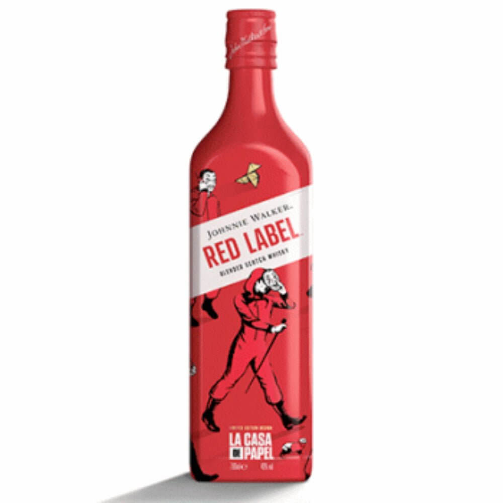 Johnnie Walker La Casa De Papel Money Heist Edition Scotch Johnnie Walker