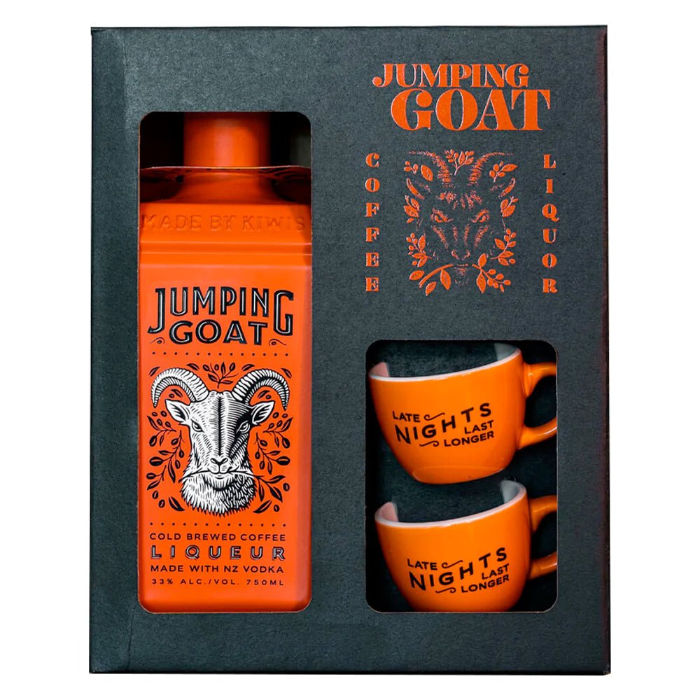 Jumping Goat Cold Brewed Coffee Liqueur Gift Set Liqueur Jumping Goat Liquor   