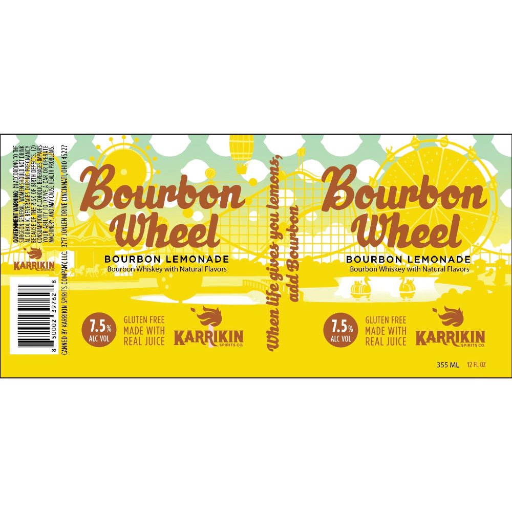 Karrikin Spirits Bourbon Wheel Bourbon Lemonade Ready-To-Drink Cocktails Karrikin Spirits