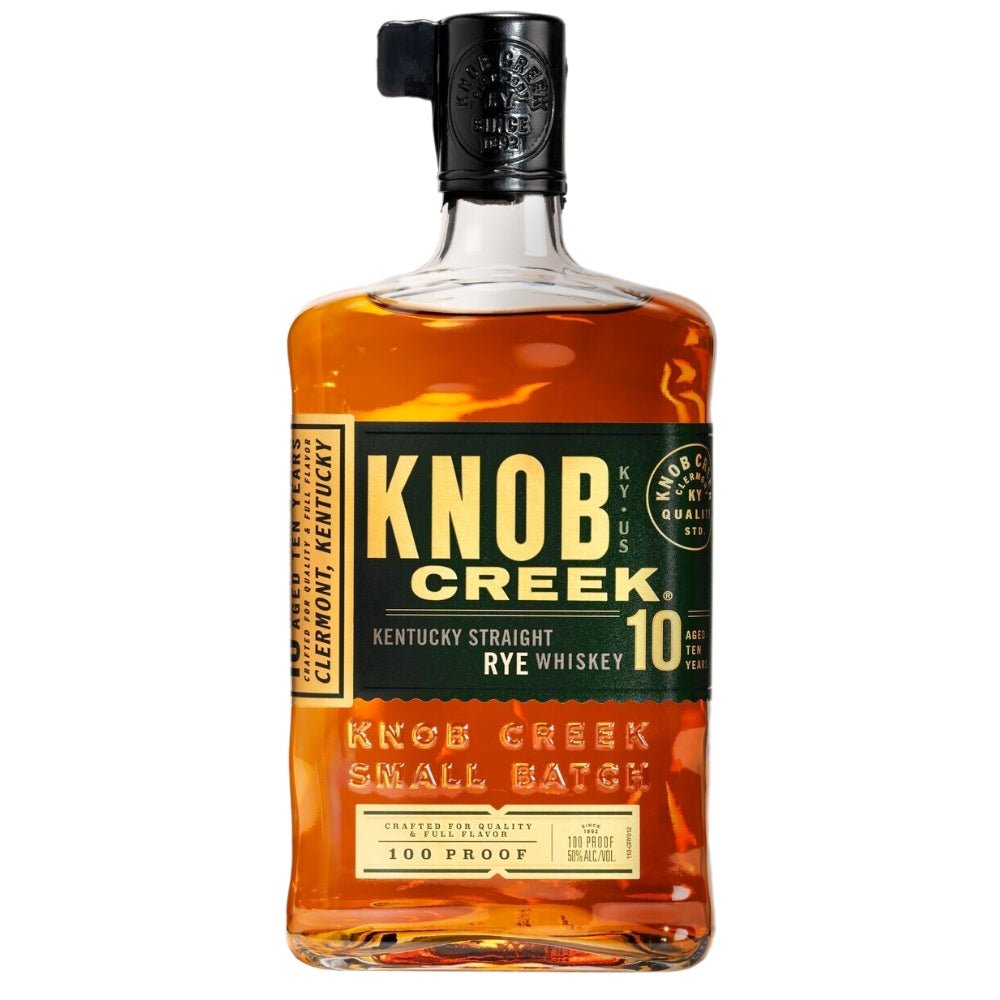 Knob Creek 10 Year Old Kentucky Straight Rye Rye Whiskey Knob Creek   