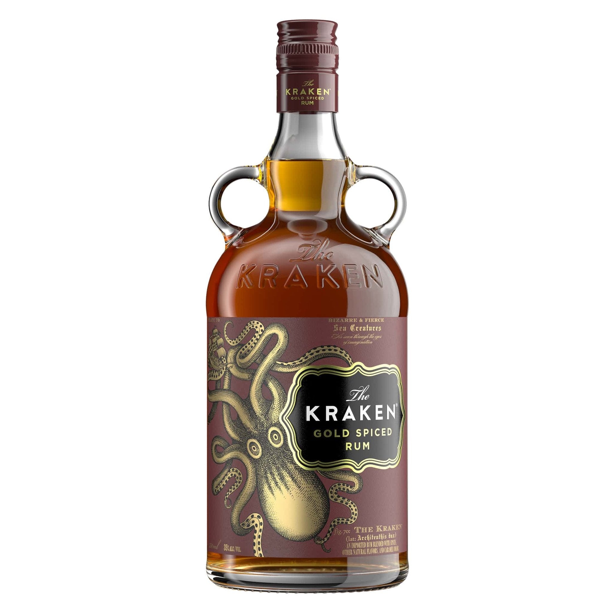 Kraken Gold Spiced Rum Rum Kraken Rum   