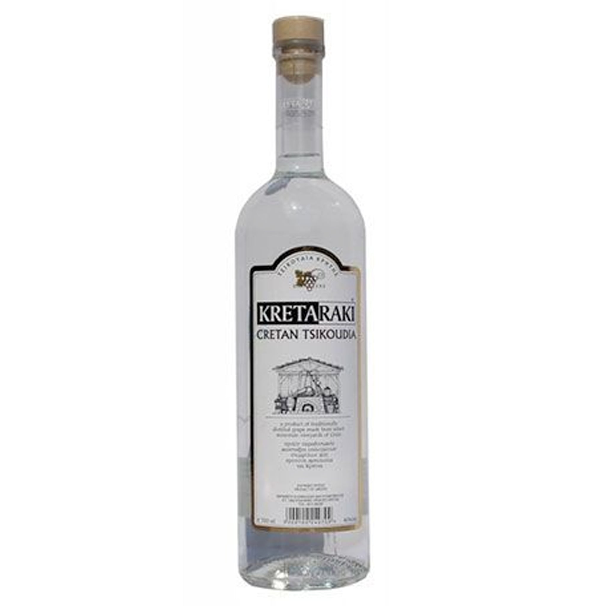 Kreta Raki 750 mL Arak Kreta Raki   