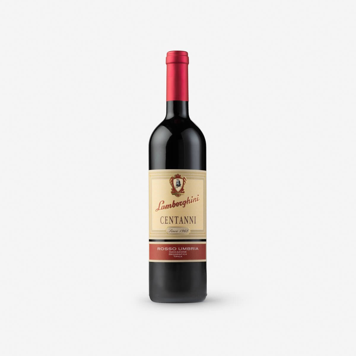 Lamborghini: Centanni Umbria Red Wine Lamborghini Wine & Spirits Collections   