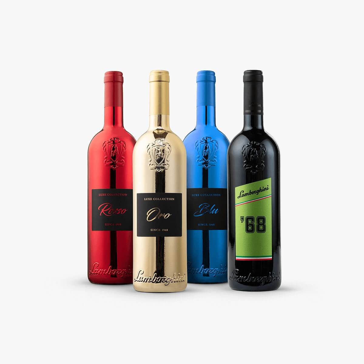 Lamborghini Limited: LUXE Collection with '68 Italia Wine Lamborghini Wine & Spirits Collections   