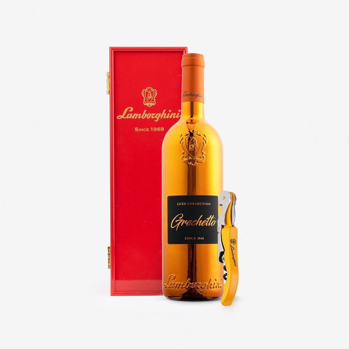 Lamborghini Luxe: Grechetto with Gift Box & Corkscrew Wine Lamborghini Wine & Spirits Collections   