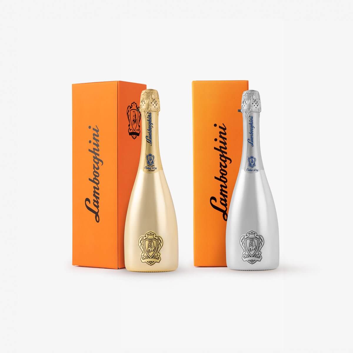 Lamborghini Platinum & Gold: Extra Dry Prosecco D.O.C. Treviso Sparkling Wine Lamborghini Wine & Spirits Collections   