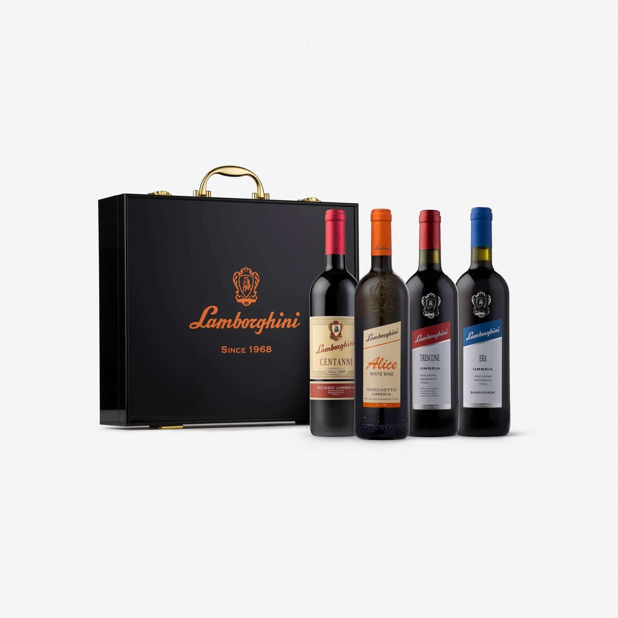 Lamborghini Ultimate: Trescone, Era, Red & White with Gift Case Wine Lamborghini Wine & Spirits Collections   