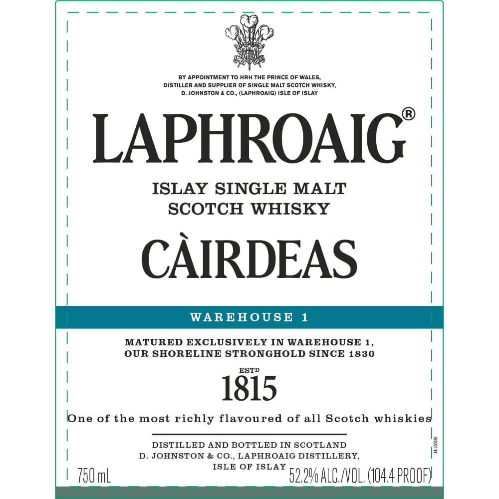 Laphroaig Cairdeas Warehouse 1 2022 Release Scotch Laphroaig