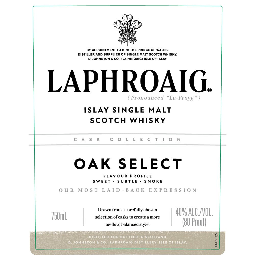 Laphroaig Cask Collection Oak Select Scotch Laphroaig   