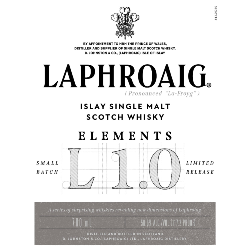 Laphroaig Elements 1.0 Limited Release Scotch Laphroaig   