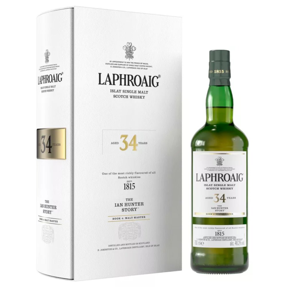 Laphroaig The Ian Hunter Story Book 4: Malt Master Scotch Laphroaig