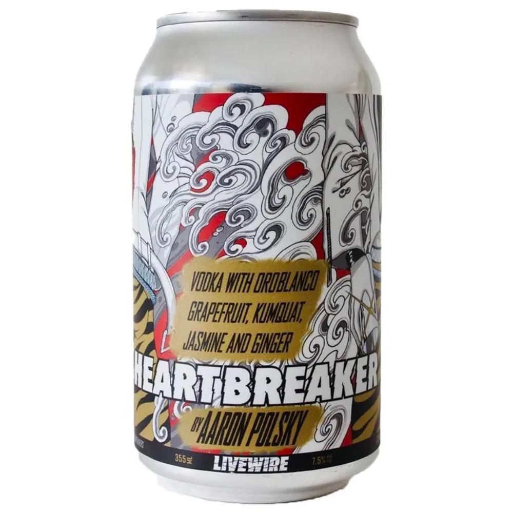 LiveWire Heartbreaker 4PK by Aaron Polsky Canned Cocktails Livewire Drinks   