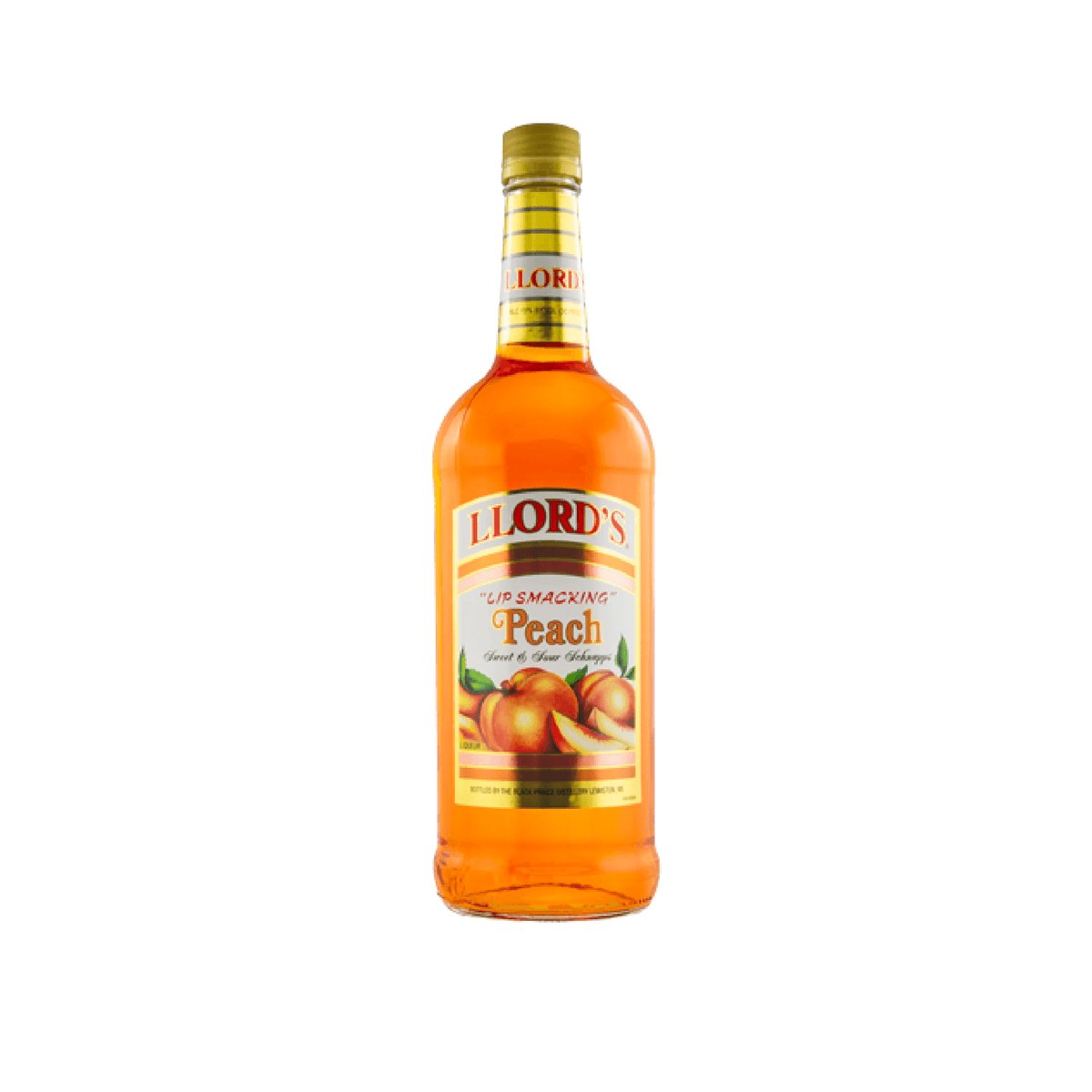 Llord's Sweet & Sour Peach Schnapps Liqueur Liqueur Llord's   