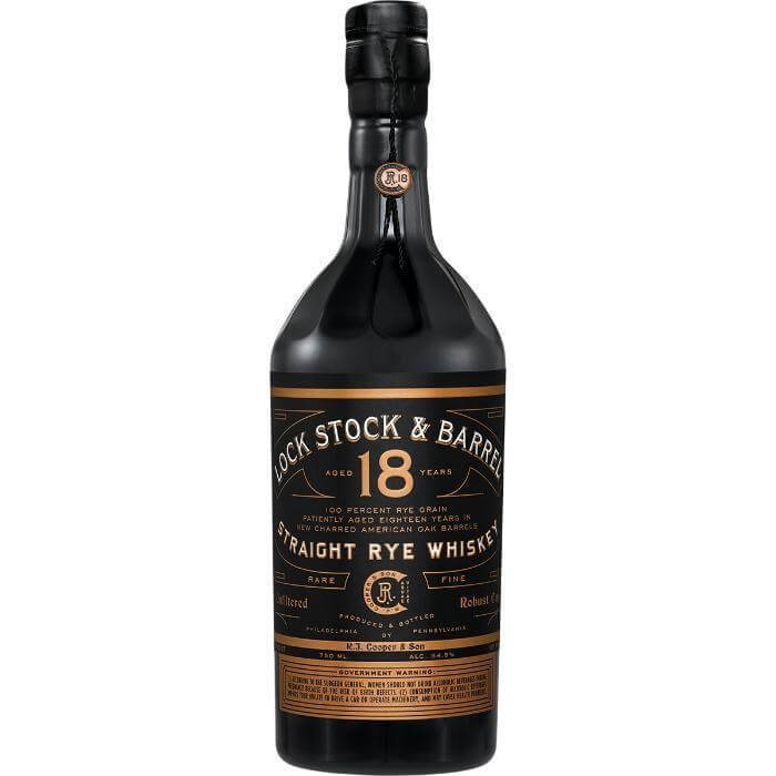 Lock Stock & Barrel 18 Year Old Rye Whiskey Lock Stock & Barrel