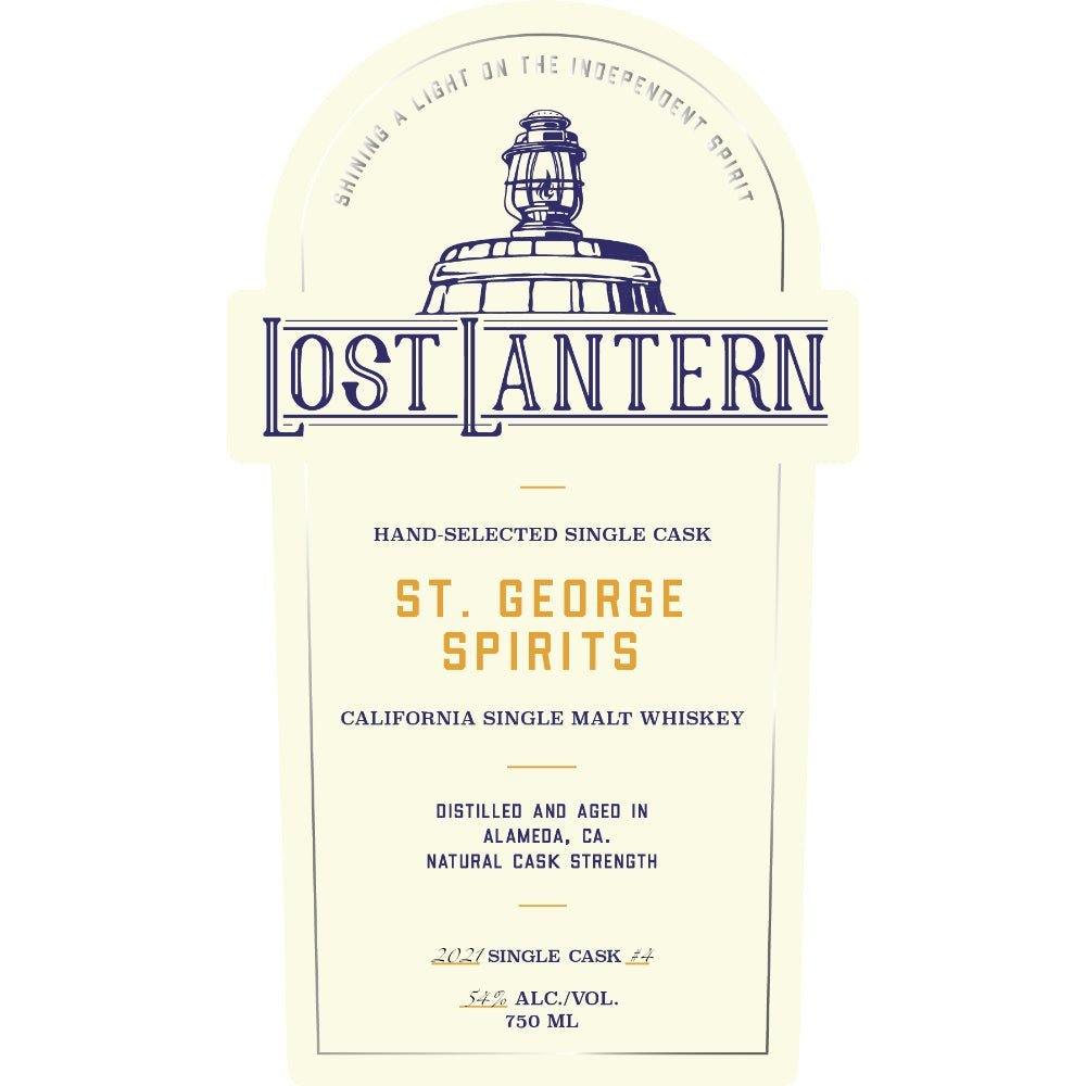 Lost Lantern St. George Spirits California Single Malt Single Malt Whiskey Lost Lantern   