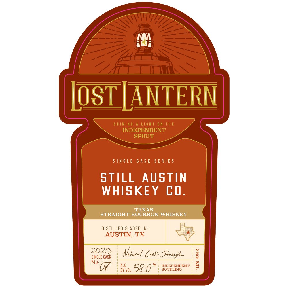 Lost Lantern Still Austin 4 Year Old Texas Straight Bourbon Bourbon Lost Lantern   