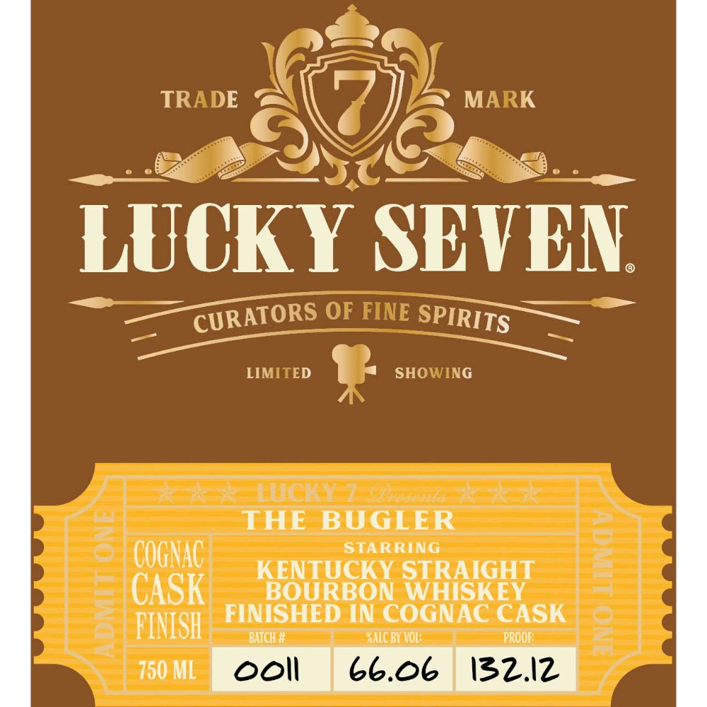 Lucky Seven The Bugler Bourbon Finished in Cognac Cask Bourbon Lucky Seven Spirits