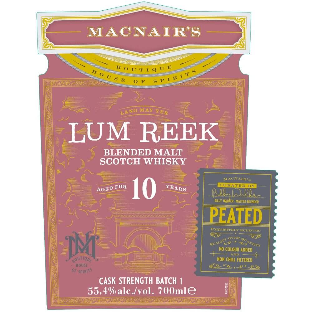 Macnair's Lum Reek 10 Year Old Batch 1 Scotch Macnair's