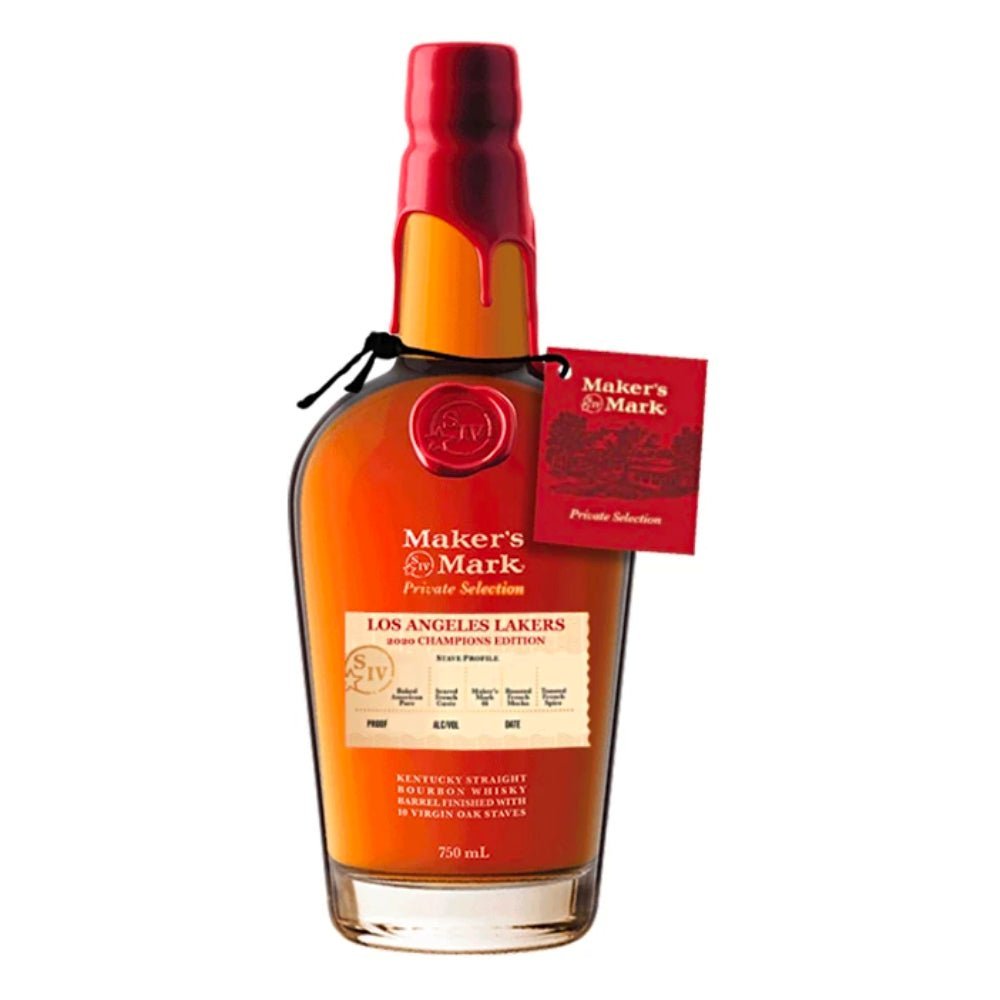 Maker's Mark Private Selection Lakers 2020 Championship Edition Bourbon Maker's Mark   