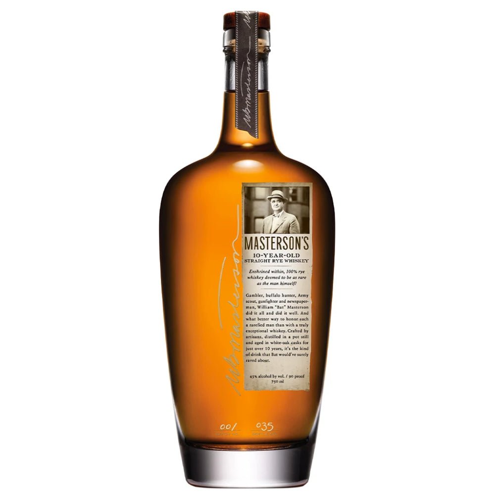 Masterson's 10 Year Old Rye Whiskey Rye Whiskey Masterson's