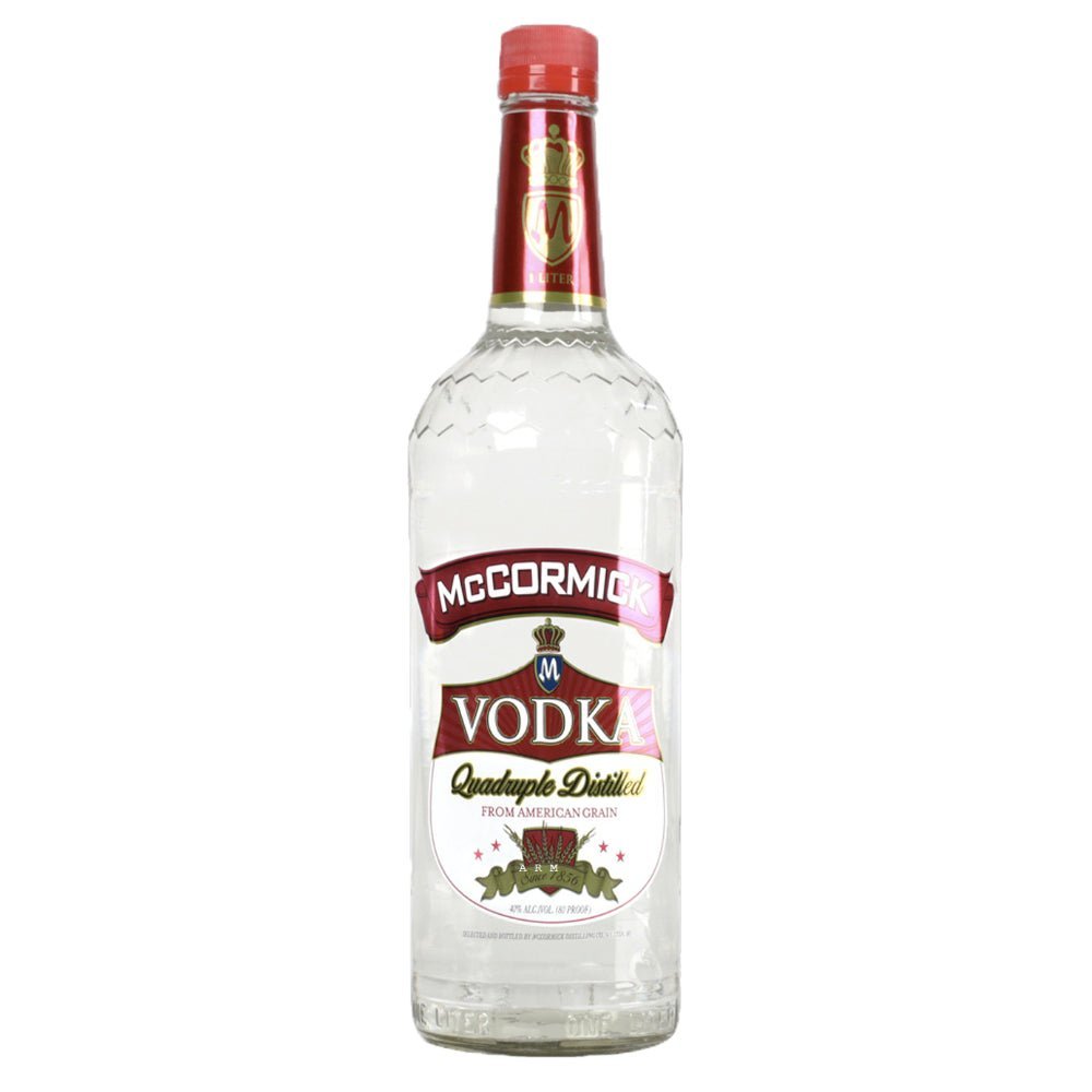 McCormick Vodka 1 Liter Vodka McCormick Distilling Company   