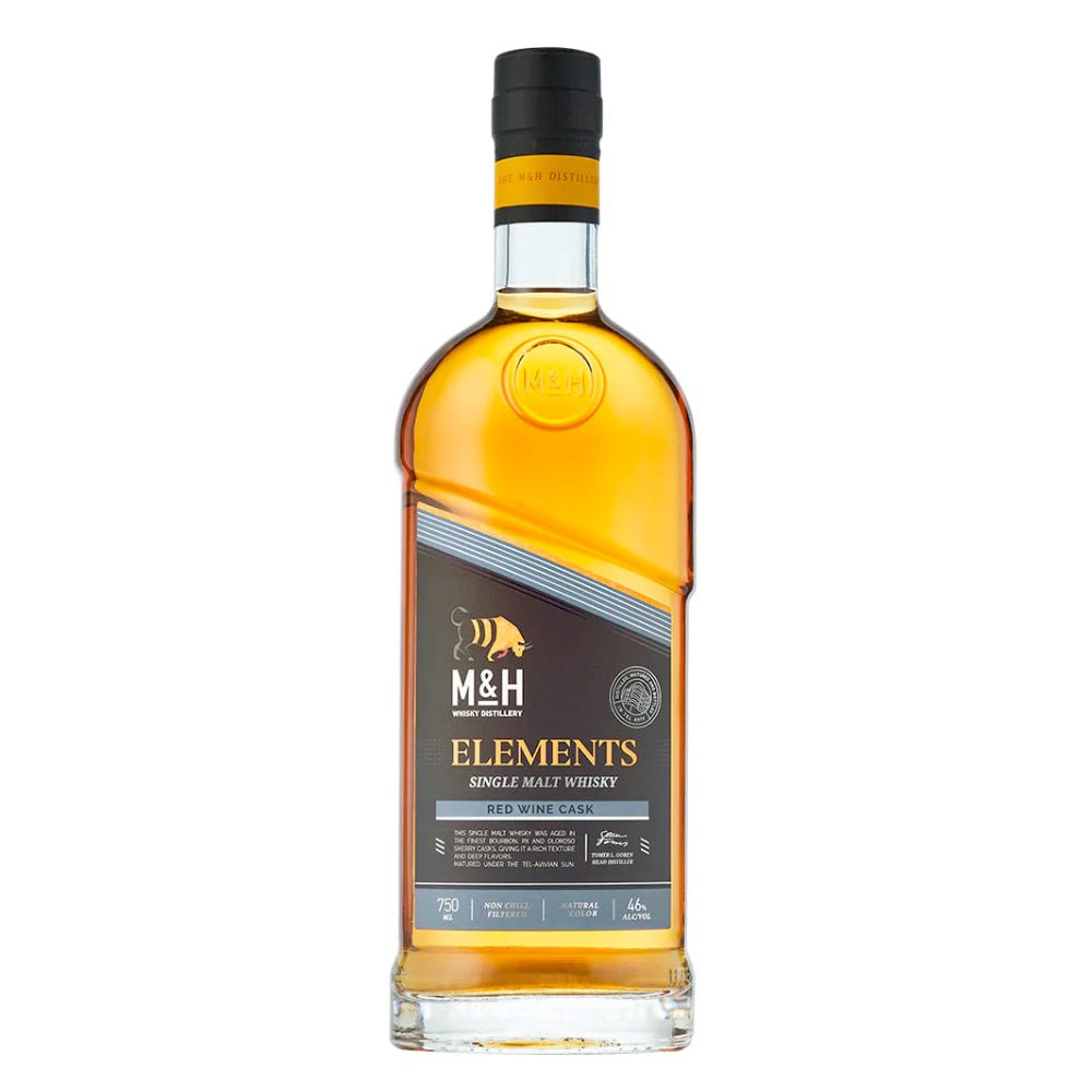 M&H Elements Red Wine Single Malt Whiskey M&H Distillery   