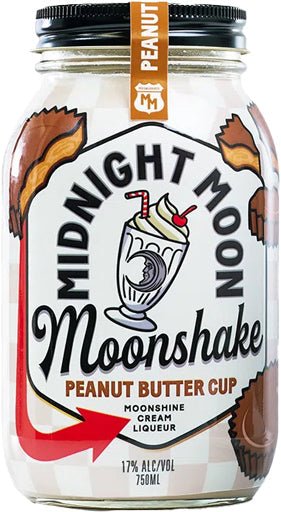 Midnight Moon Moonshake Peanut Butter Cup 750ml WHISKEY Midnight Moon Moonshine   