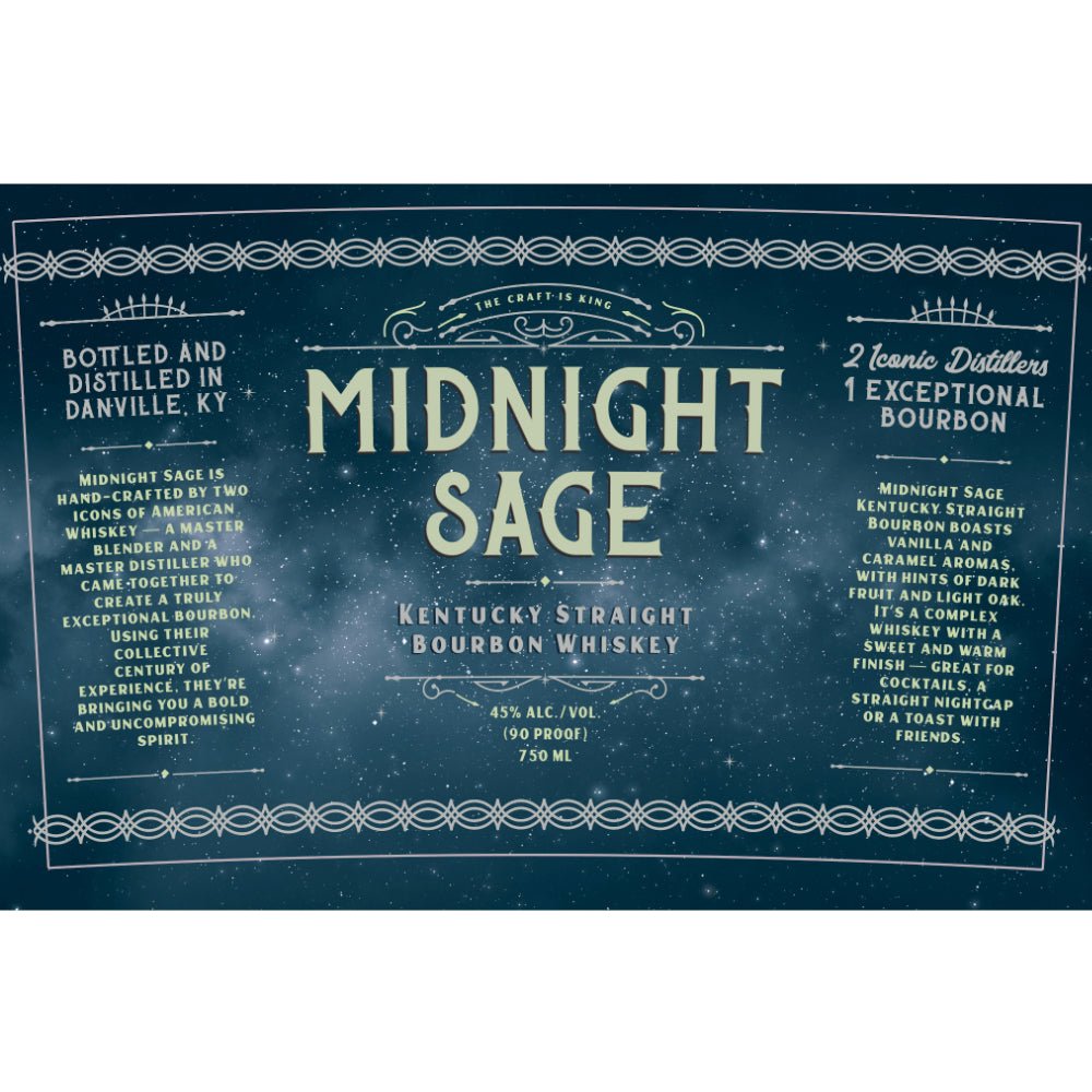 Midnight Sage Kentucky Straight Bourbon Bourbon Midnight Sage