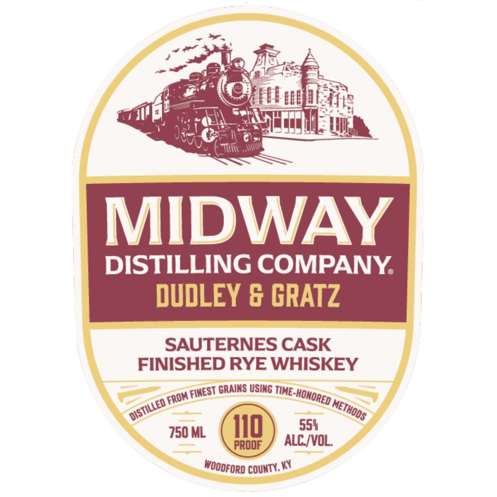 Midway Dudley & Gratz Sauternes Cask Finished Rye Rye Whiskey Midway Distilling Company