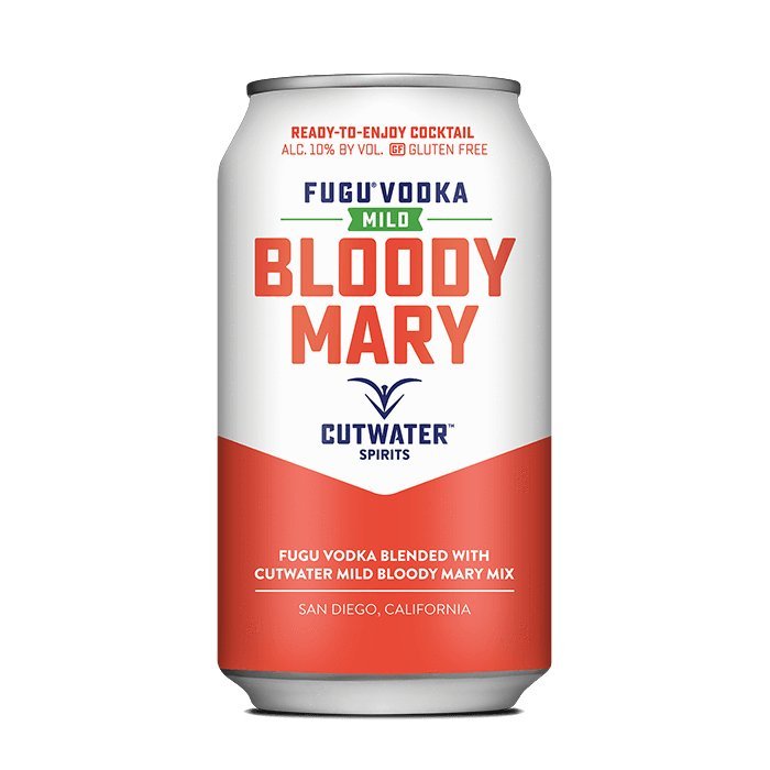 Mild Bloody Mary (4 Pack - 12 Ounce Cans) Canned Cocktails Cutwater Spirits   
