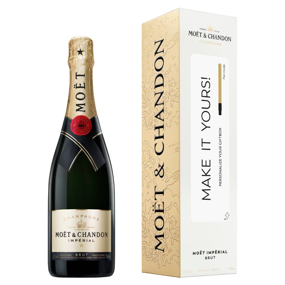 Moët Impérial Brut "Make It Yours" Cardboard Box Champagne Moët & Chandon   