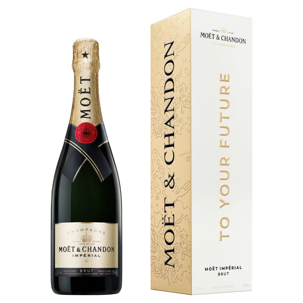 Moët Impérial Brut "To Your Future" Cardboard Box Champagne Moët & Chandon   