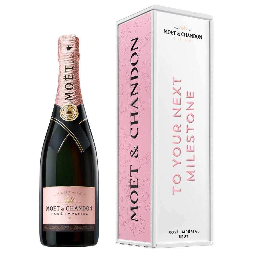 Moët Impérial Rosé "To Your Next Milestone" Cardboard Box Champagne Moët & Chandon   