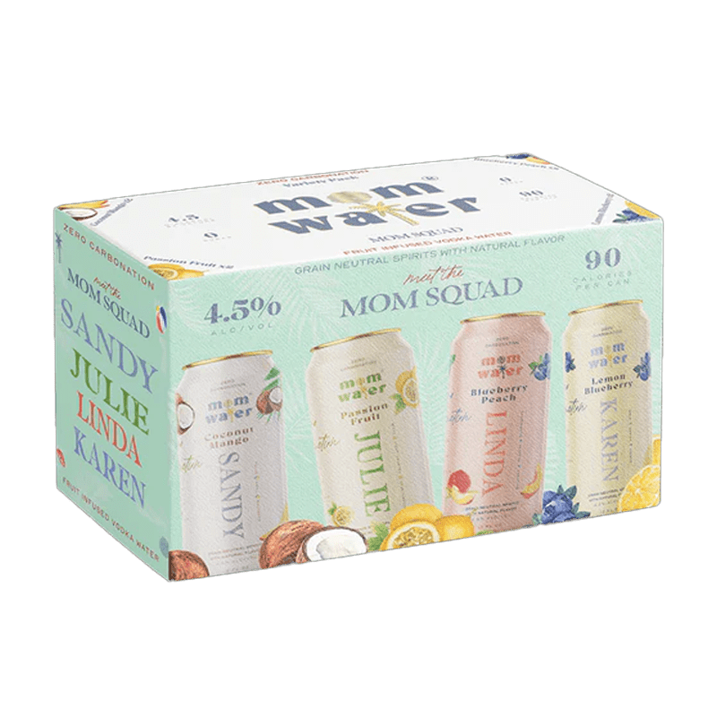 Mom Water Meet The Mom Squad - Variety Pack Cocktails 12.oz RTD Mom Water