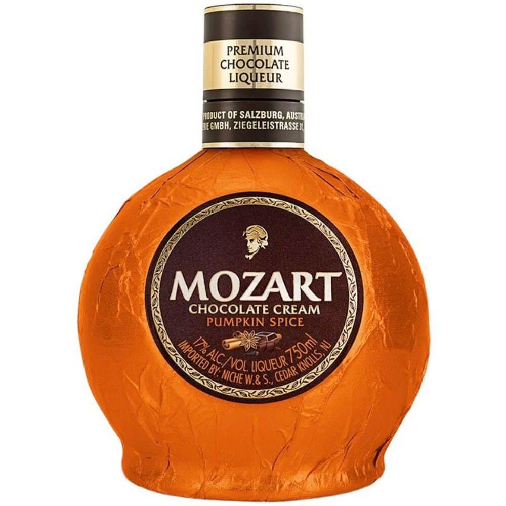 Mozart Chocolate Cream Pumpkin Spice Liqueur Mozart Chocolate Liqueur