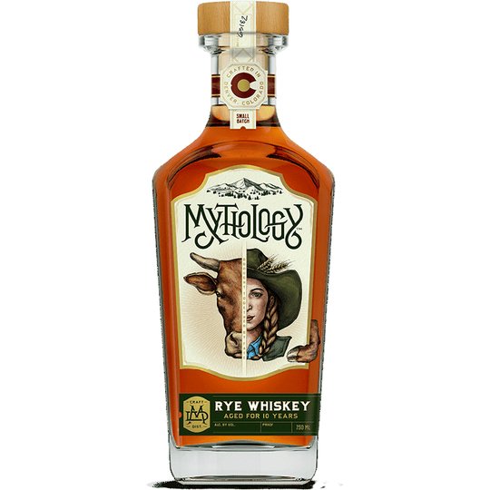 Mythology 10 Year Old Rye Whiskey Rye Whiskey Mythology Distillery   