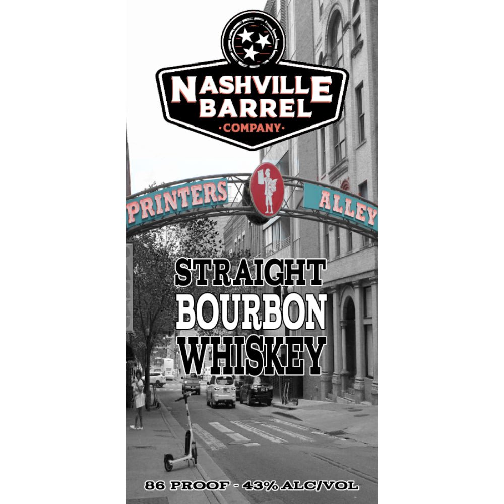 Nashville Barrel Company Printer’s Alley Straight Bourbon Bourbon Nashville Barrel Company   