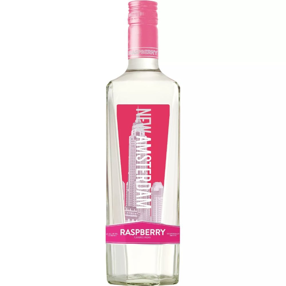 New Amsterdam Raspberry Vodka 1L Vodka New Amsterdam Vodka   