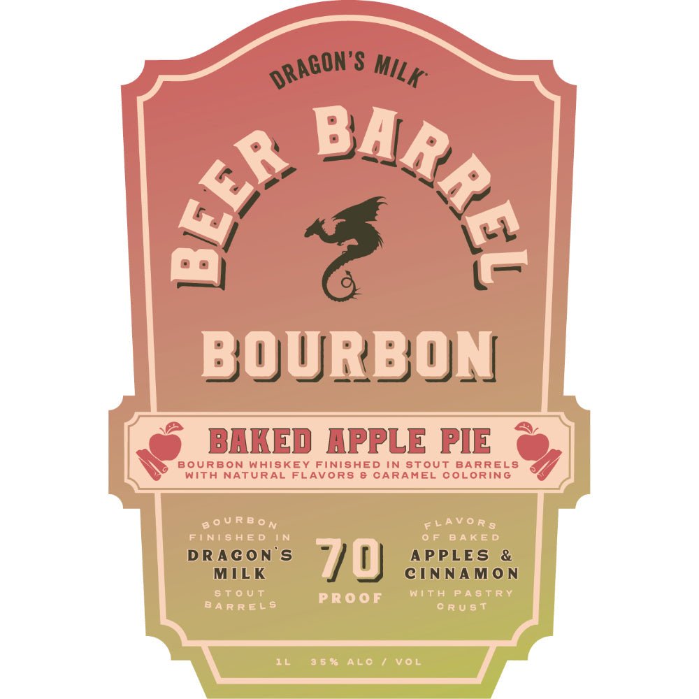 New Holland Beer Barrel Bourbon Baked Apple Pie Bourbon New Holland Spirits