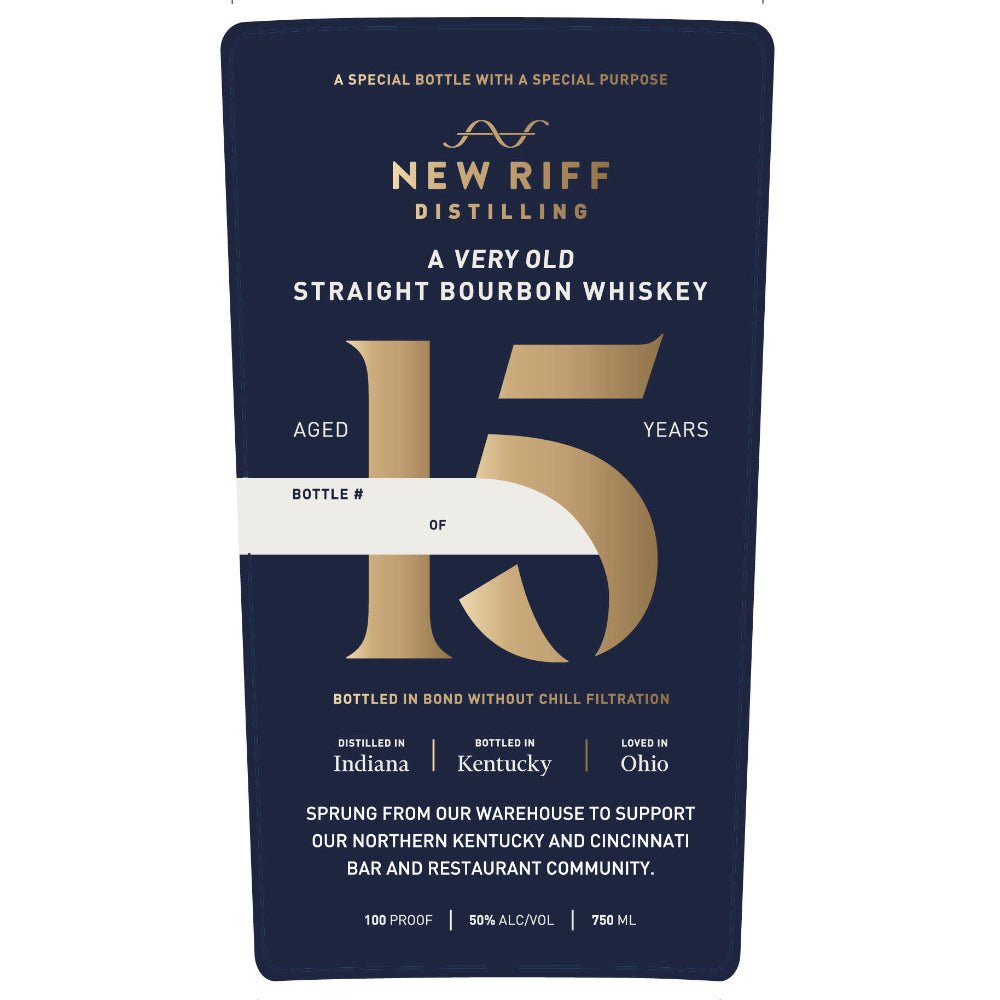 New Riff 15 Year Old Bourbon New Riff Distilling   