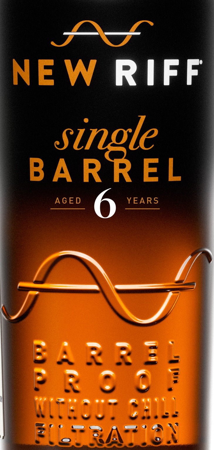 New Riff 6-Year Single Barrel Bourbon Whiskey - Barrel Proof Bourbon Whiskey New Riff Distilling   