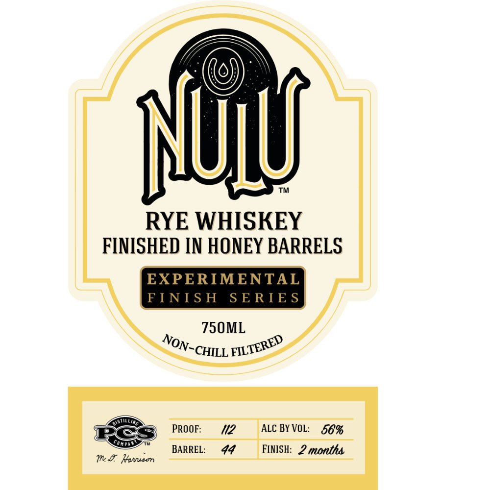 Nulu Rye Finished In Honey Barrels Rye Whiskey Nulu