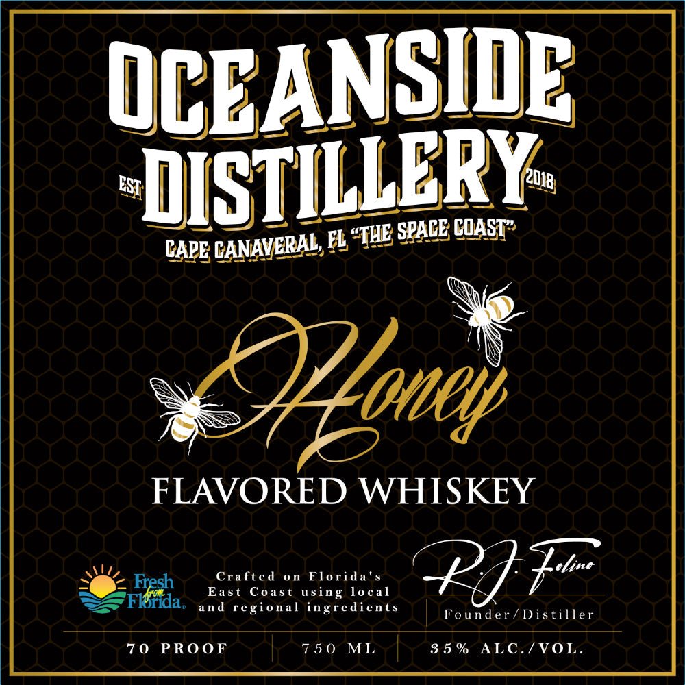 Oceanside Distillery Honey Flavored Whiskey American Whiskey Oceanside Distillery