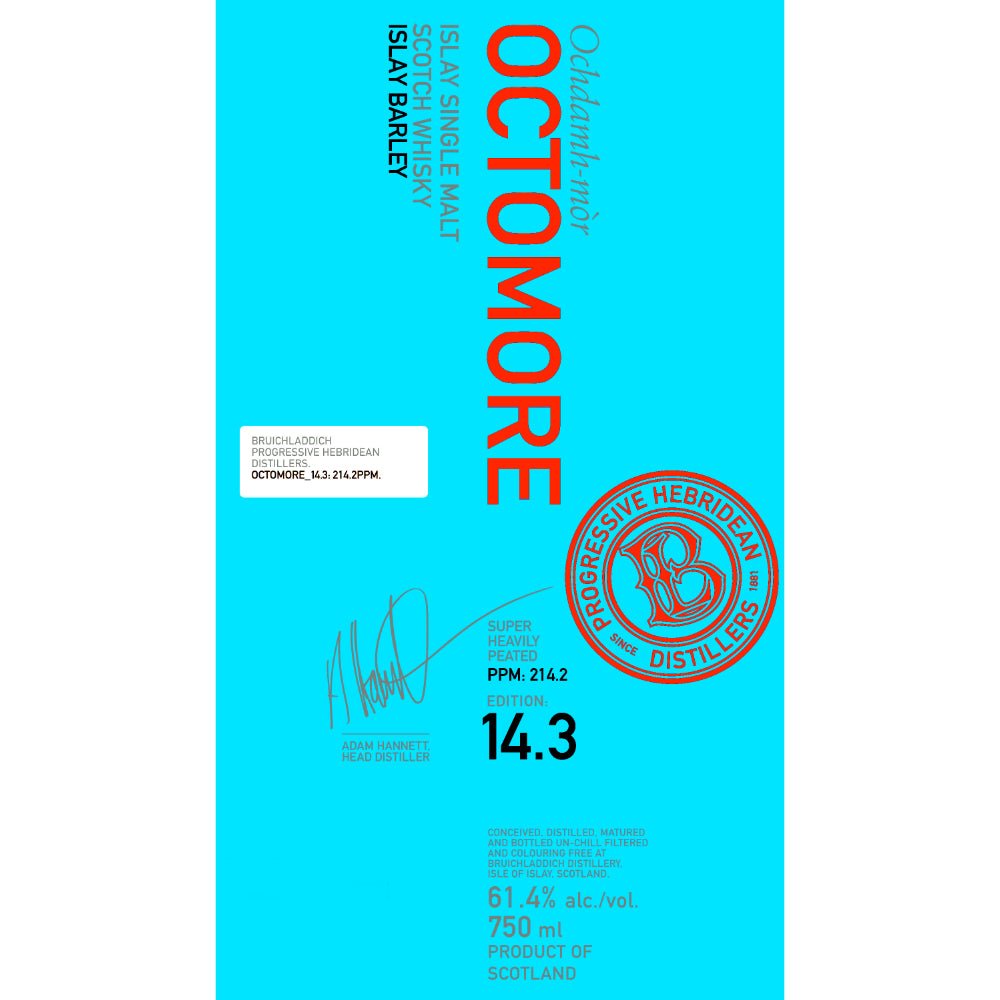 Octomore 14.3 Limited Edition 2023 Scotch Octomore   