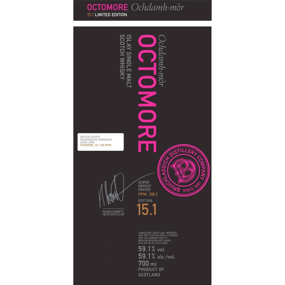 Octomore 15.1 Limited Edition 2023 Scotch Octomore   