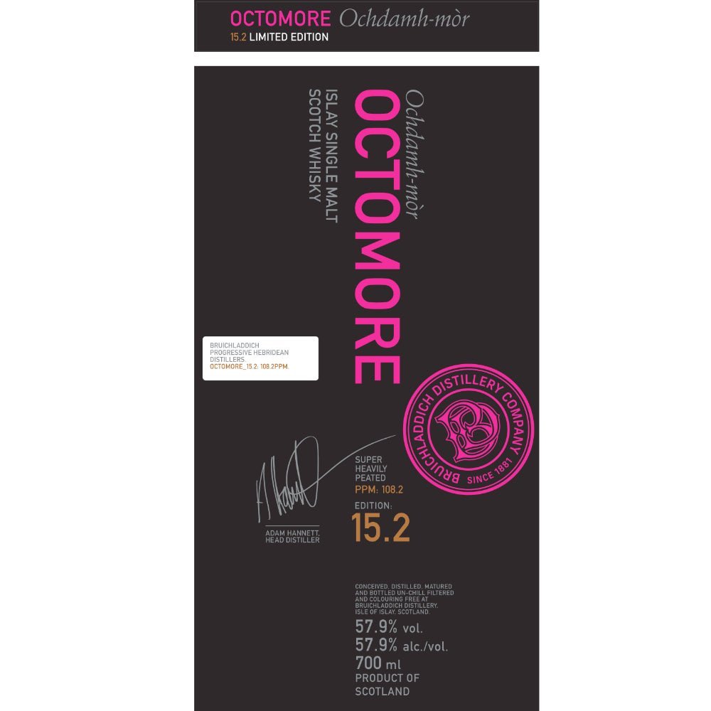 Octomore 15.2 Limited Edition 2023 Scotch Octomore   