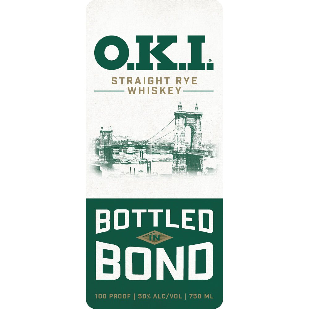 O.K.I Bottled in Bond Rye Whiskey Rye Whiskey O.K.I. Bourbon   